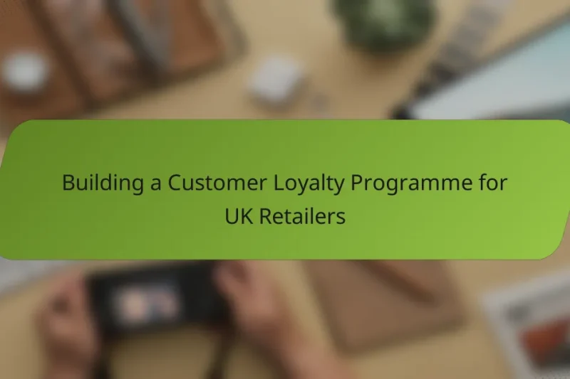 Building a Customer Loyalty Programme for UK Retailers